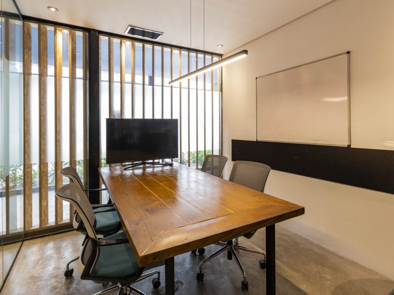 Sala de reunião escritório premium faria lima